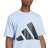 Camiseta adidas Bl Sj Homem Azul/Preto