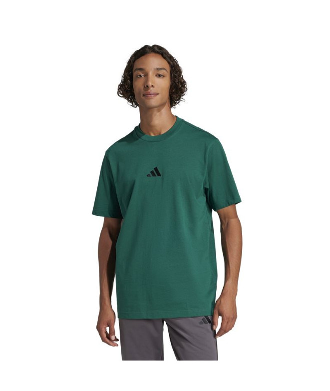 T-shirt adidas Sl Sj Homme Vert Foncé/Noir
