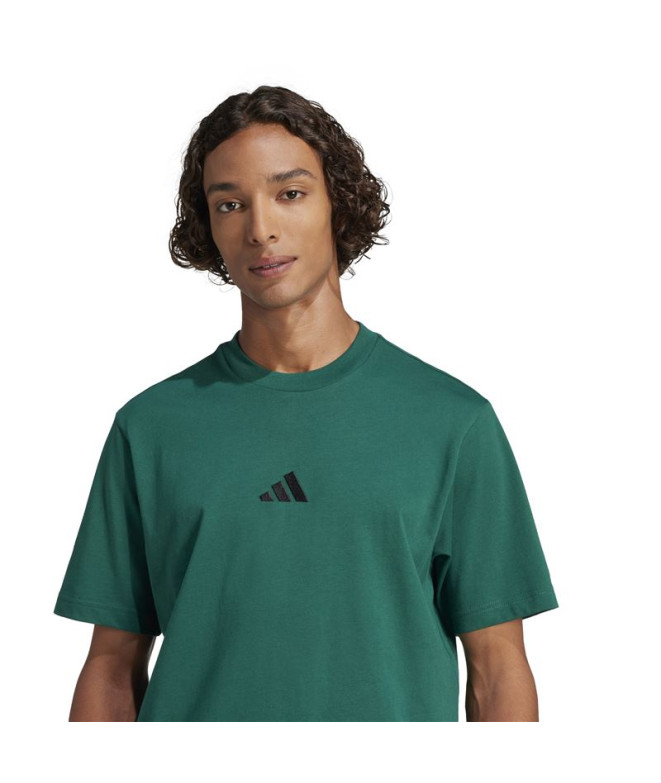 T-shirt adidas Sl Sj Homme Vert Foncé/Noir