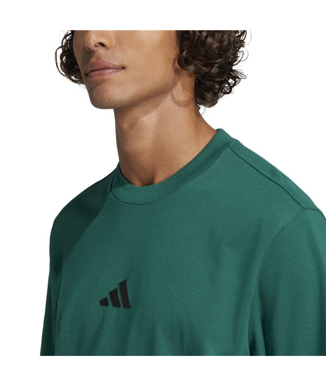 T-shirt adidas Sl Sj Homme Vert Foncé/Noir