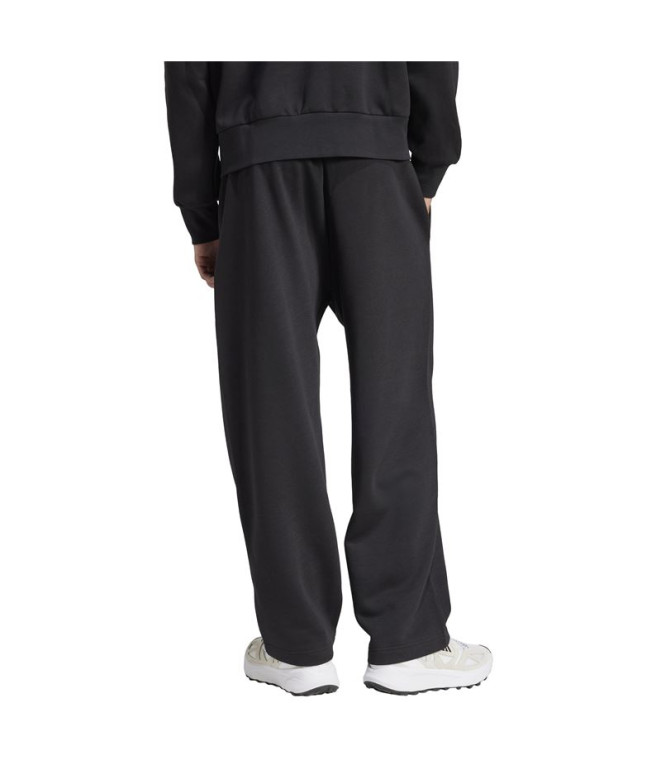 Pantalons adidas Wide Fl Homme Noir/Blanc