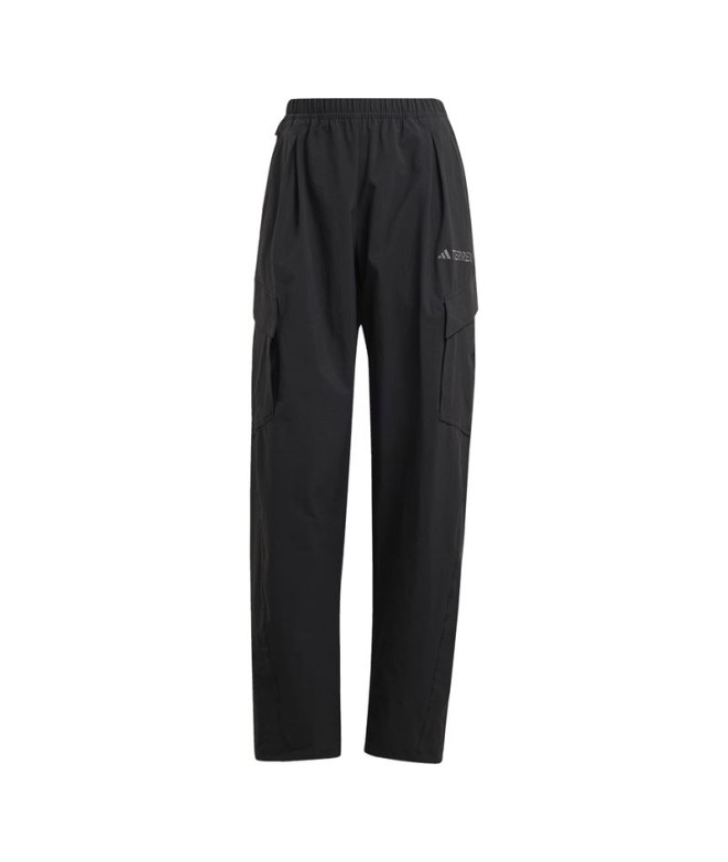 Pantalones de Montaña adidas Cargo Mujer Negro