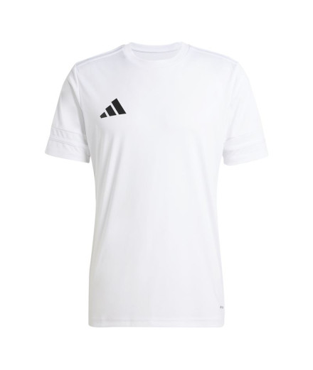 Camiseta de Futebol adidas Squadra25 Jsy Homem Branco/Preto