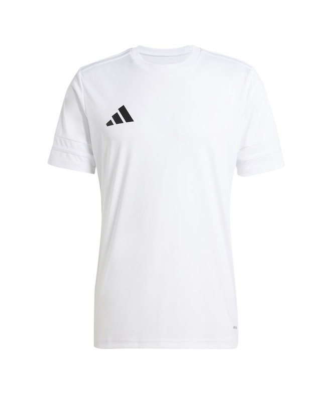 Camiseta de Fútbol adidas Squadra25 Jsy Hombre Blanco/Negro