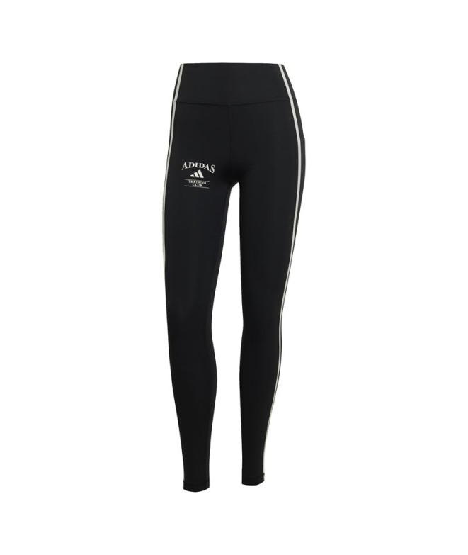 Mallas de Fitness adidas Opt Heritage Mujer Negro