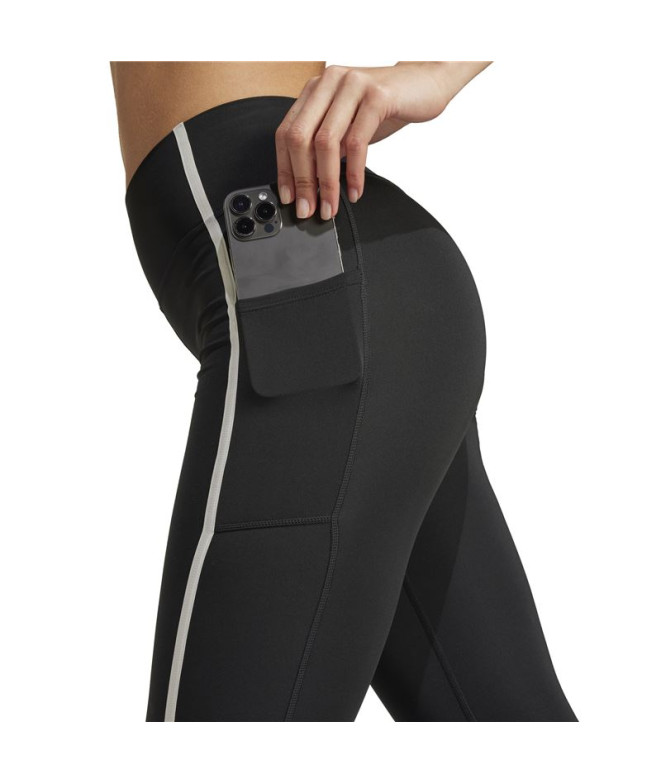 Collants de Fitness adidas Opt Heritage Femme Noir