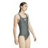 Fato de banho de Natação adidas 3 Bandas Suit Mulher Cinza