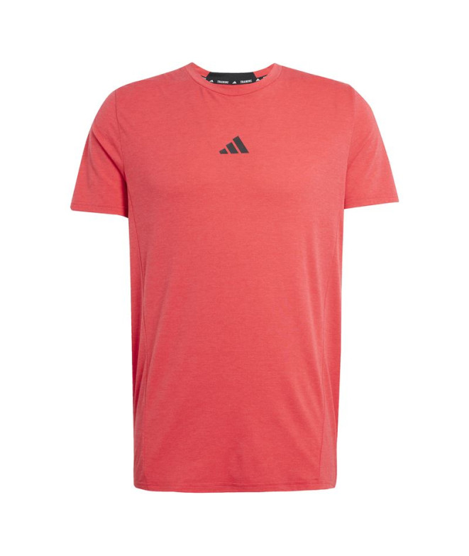 Camiseta de Fitness adidas D4T Hombre Rubpur