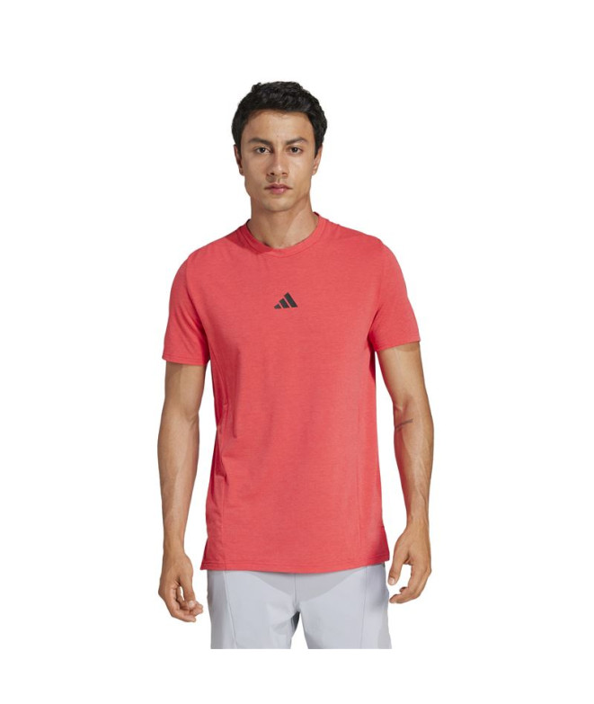 Camiseta de Fitness adidas D4T Homem Rubpur