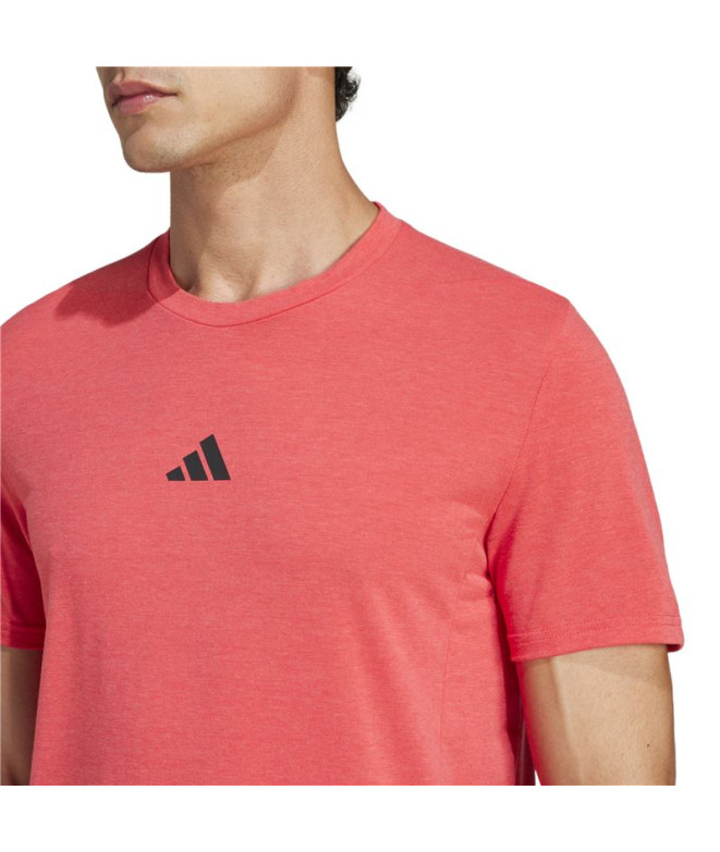 T-shirt de Fitness adidas D4T Homme Rubpur