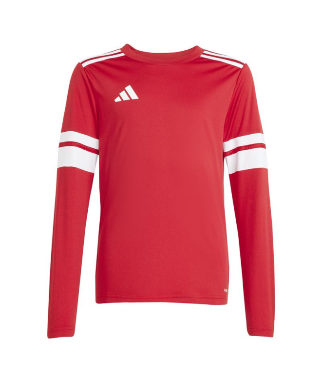 Camiseta de Fútbol adidas Squadra25 Jsy Ly Infantil Rojo