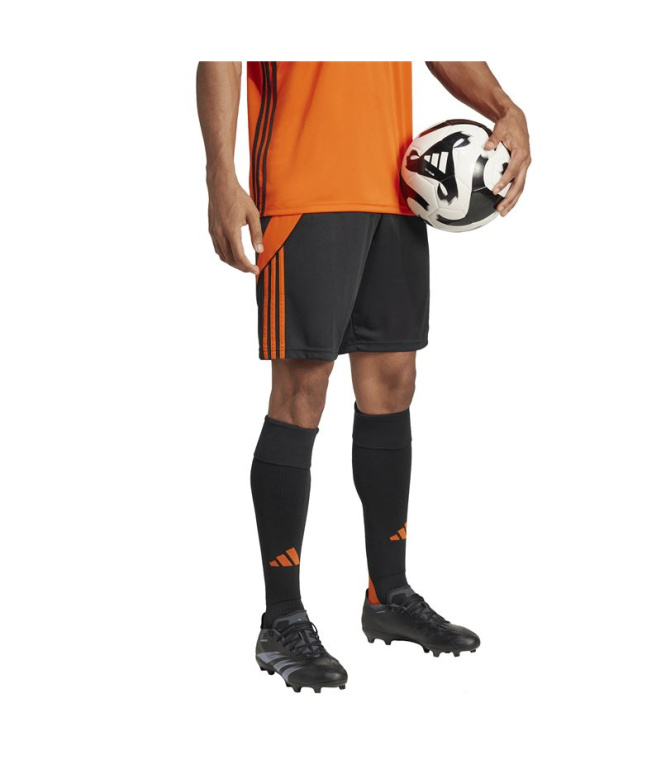 Calça de Futebol adidas Tiro24 Short Homem Preto