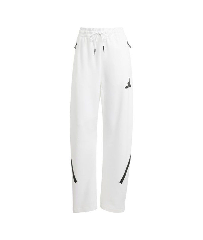 Pantalones adidas Z.N.E. Bar Mujer Blanco/Negro