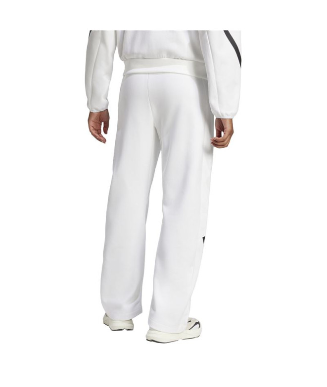 Calça adidas Z.N.E. Bar Mulher Branco/Preto