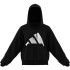Sudadera adidas Bl French Terry Hd Mujer Negro/Blanco