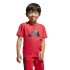 Camiseta adidas Lk Bl 160 Infantil Rubpur/Negro