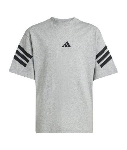 T-shirt adidas Future Icons 3Bandas Enfant Gris/Noir