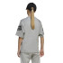 Camiseta adidas Future Icons 3Bandas Infantil Cinza/Preto