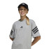 Camiseta adidas Future Icons 3Bandas Infantil Cinza/Preto