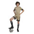 Camiseta de Futebol adidas Squadra25 Jsy Infantil Carpal/Preto