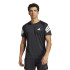 T-shirt de Fitness adidas Gym+ 3 Bandes Homme Noir/Blanc
