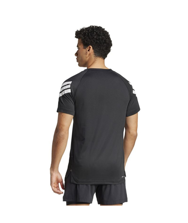 Camiseta de Fitness adidas Gym+ 3 Bandas Homem...