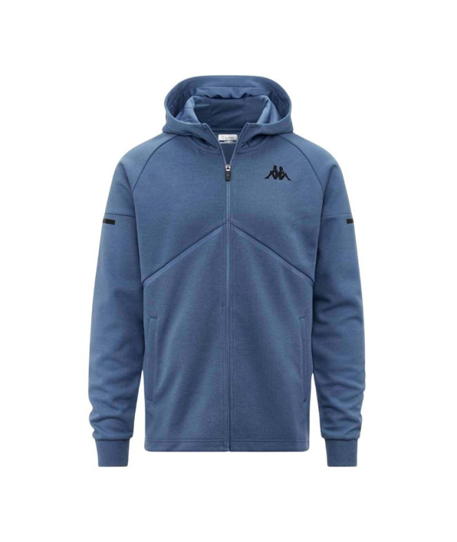 Sweat Kappa Karufeo Akteev Man Homme Bleu Lt Cobalt