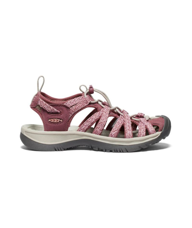 Chaussures Keen Whisper Femme Parfait de rose marron/ Pêche