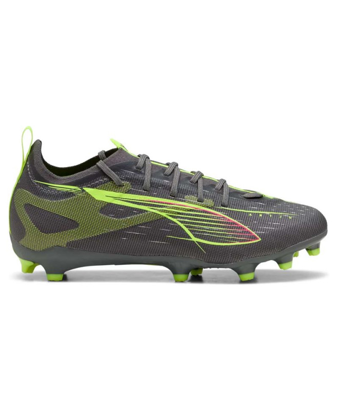 Botas de fútbol Puma Ultra 5 Pro Fg/Ag Niño Matte Aged Plateado