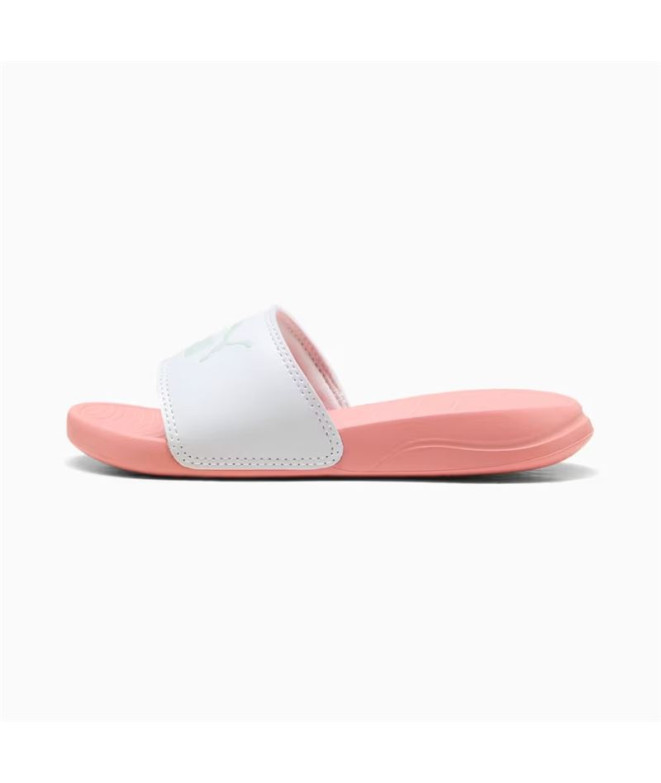 Chanclas Puma Popcat 20 Ps Infantil Rosa/Blanco