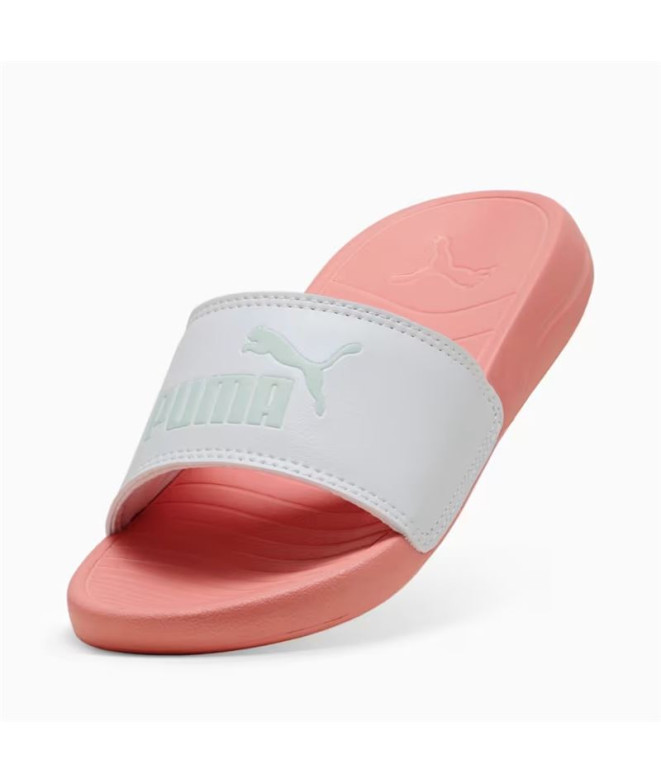 Tongs Puma Popcat 20 Ps Enfant Rose/Blanc