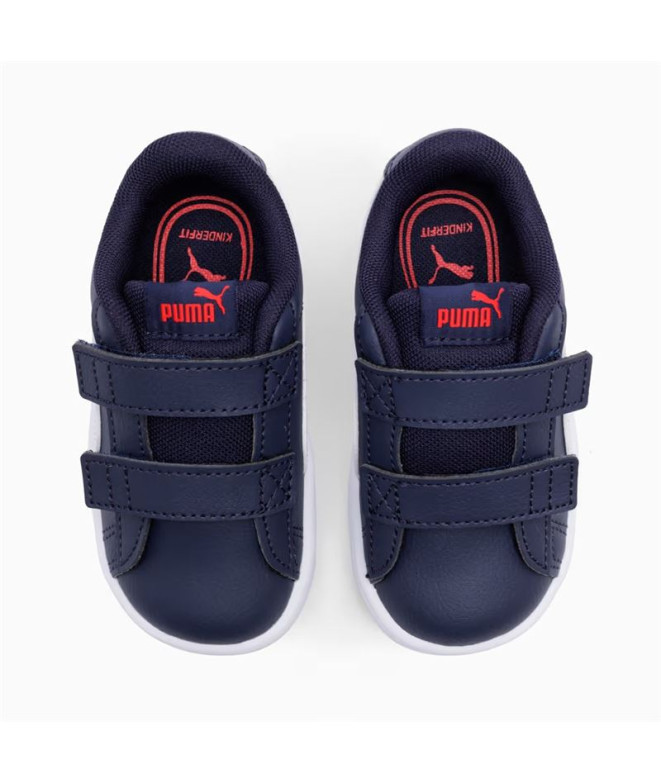 Sapatilhas Puma Rickie Classic V Infantil Azul...