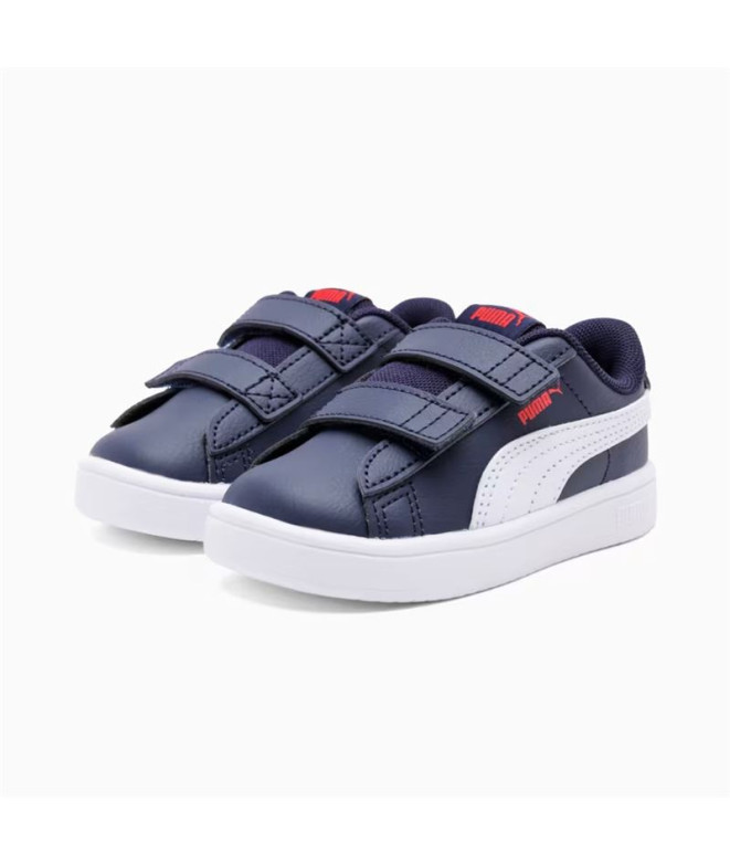 Sapatilhas Puma Rickie Classic V Infantil Azul...