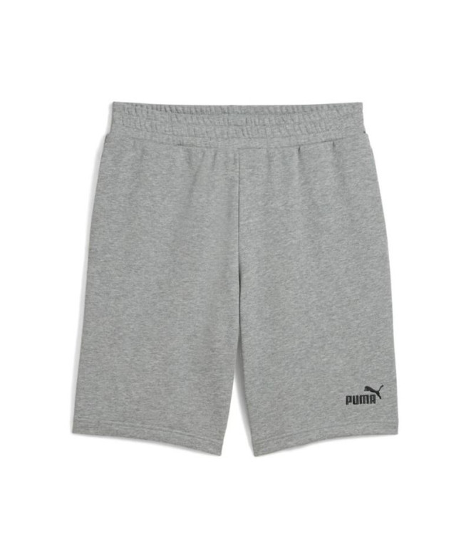 Calça Puma Essentials No. 1 Logo Homem Médio Cinza Mescla