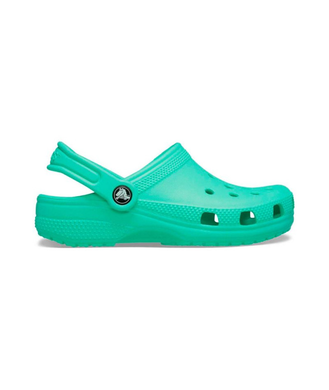 Zuecos Crocs Classic Clog T Infantil Lagoon