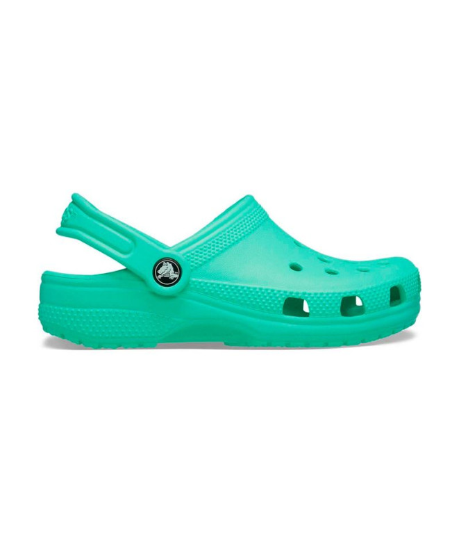 Zuecos Crocs Classic Clog Infantil Lagoon