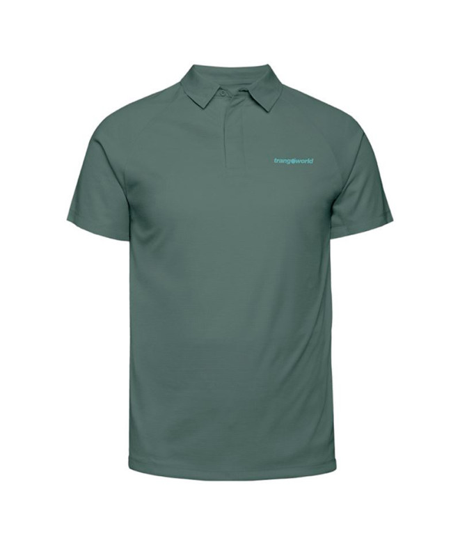 Polo Trangoworld Bonete Hombre Azul Verdoso