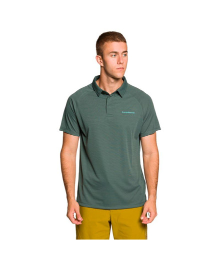 Polo Trangoworld Bonete Homem Azul Esverdeado 2