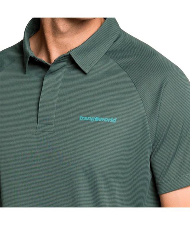 Polo Trangoworld Bonete Homme Bleu Verdâtre