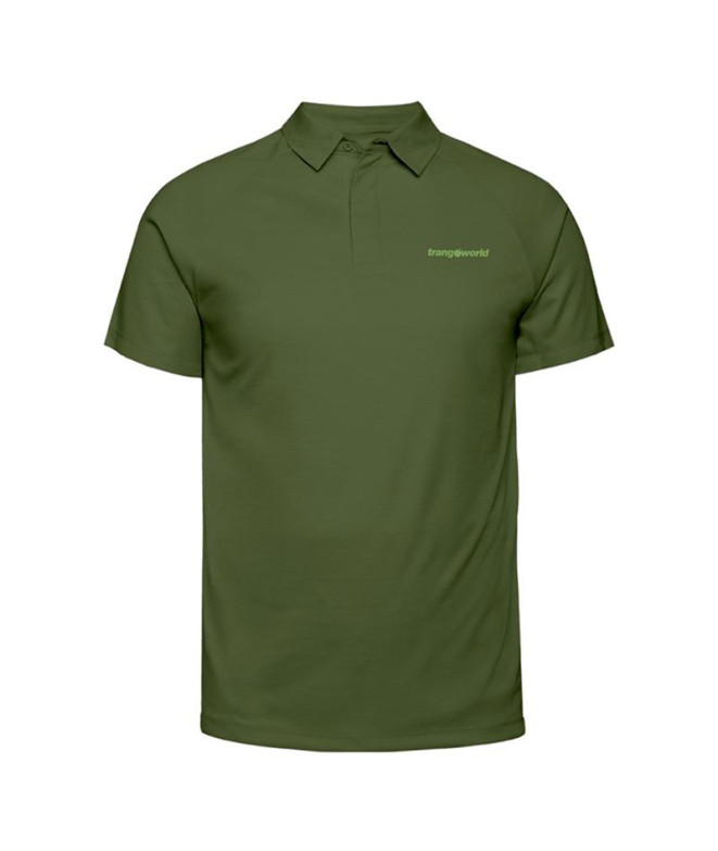 Polo Trangoworld Bonete Hombre Verde Oscuro