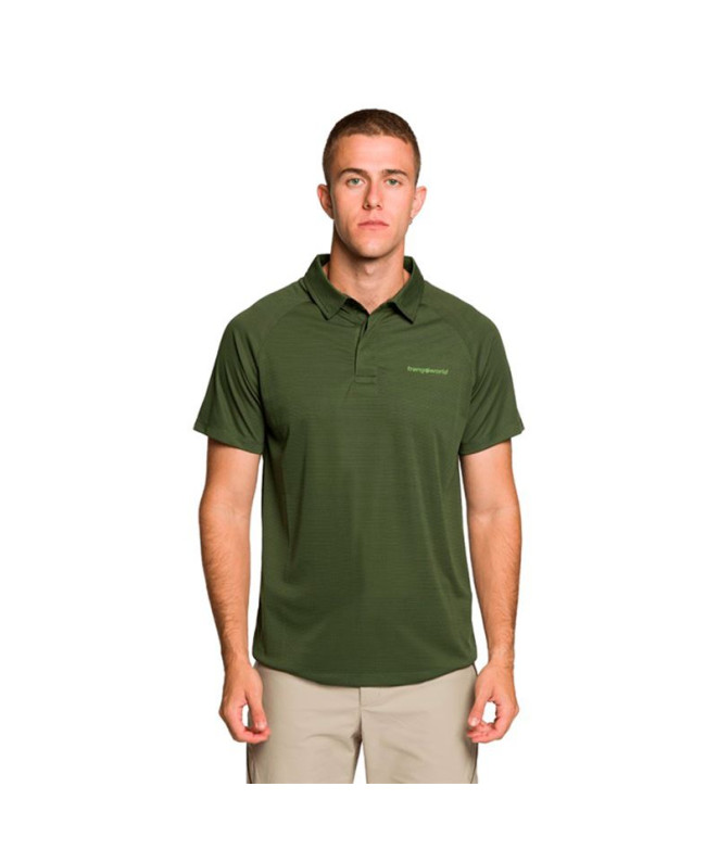 Polo Trangoworld Bonete Hombre Verde Oscuro