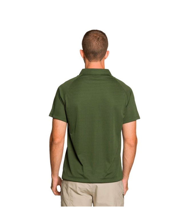 Polo Trangoworld Bonete Hombre Verde Oscuro