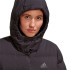 Chaqueta de Montaña adidas Helionic Hooded Down Mujer Negro