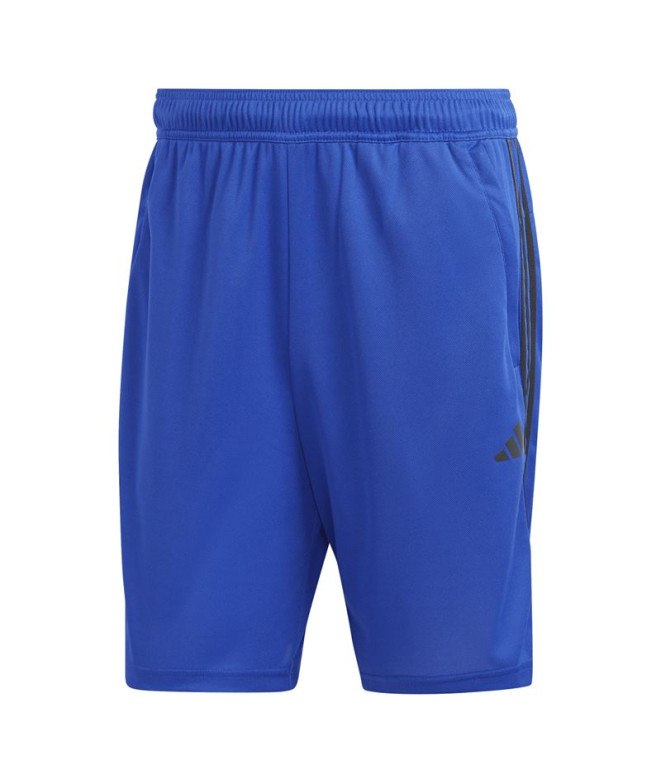 Pantalones de Fitness adidas Train Essentials Pique 3-Stripes Training Hombre Azul