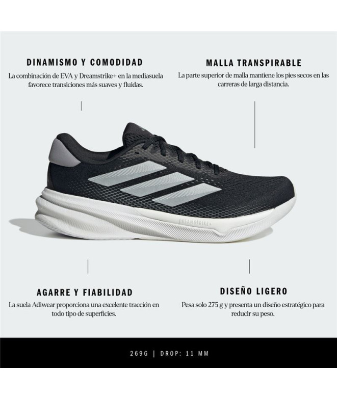 Zapatillas de Running adidas Supernova Stride 2 Hombre Negro