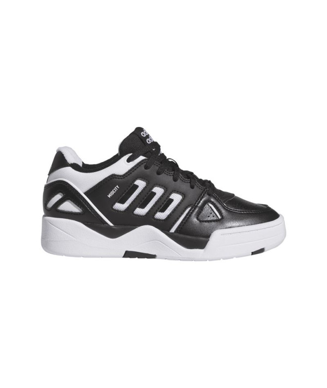 Zapatillas de Baloncesto adidas Midcity Low Infantil Negro