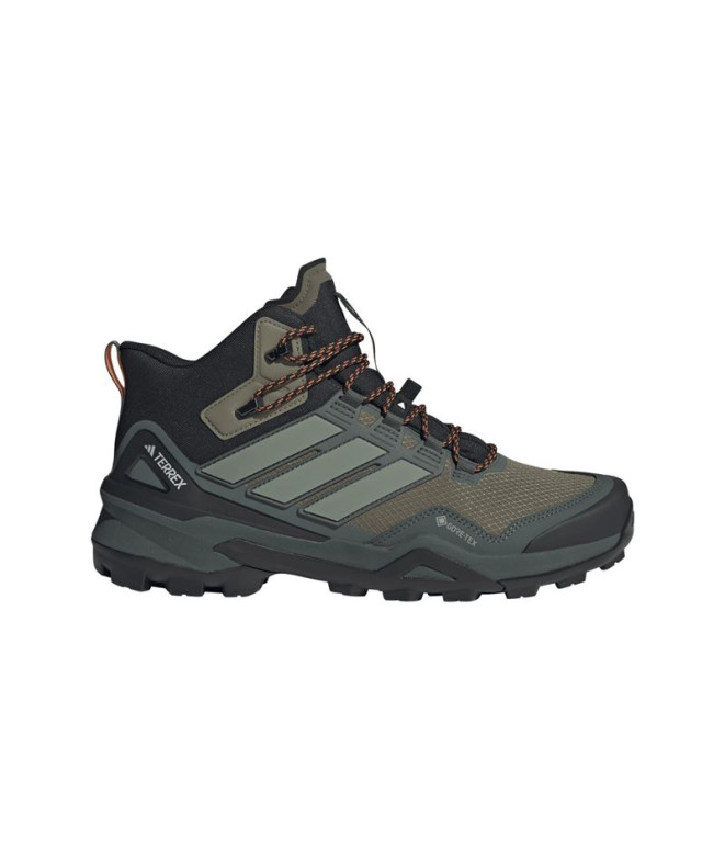 Zapatillas de Montaña adidas Terrex Skychaser Mid Gtx Hombre Verde Oscuro