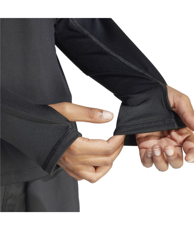 Moletom de Running adidas Otr B Hzip Mulher Preto