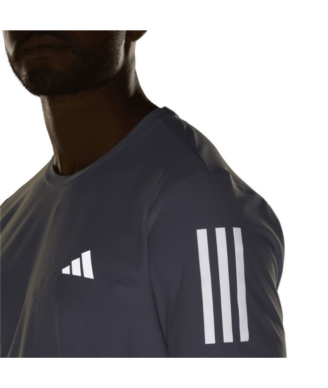 Camiseta de Running adidas Own the Run Homem Azul