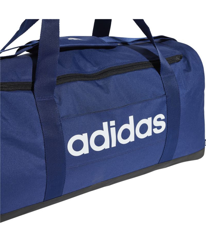 Sac adidas Linear Duffel M Bleu Foncé